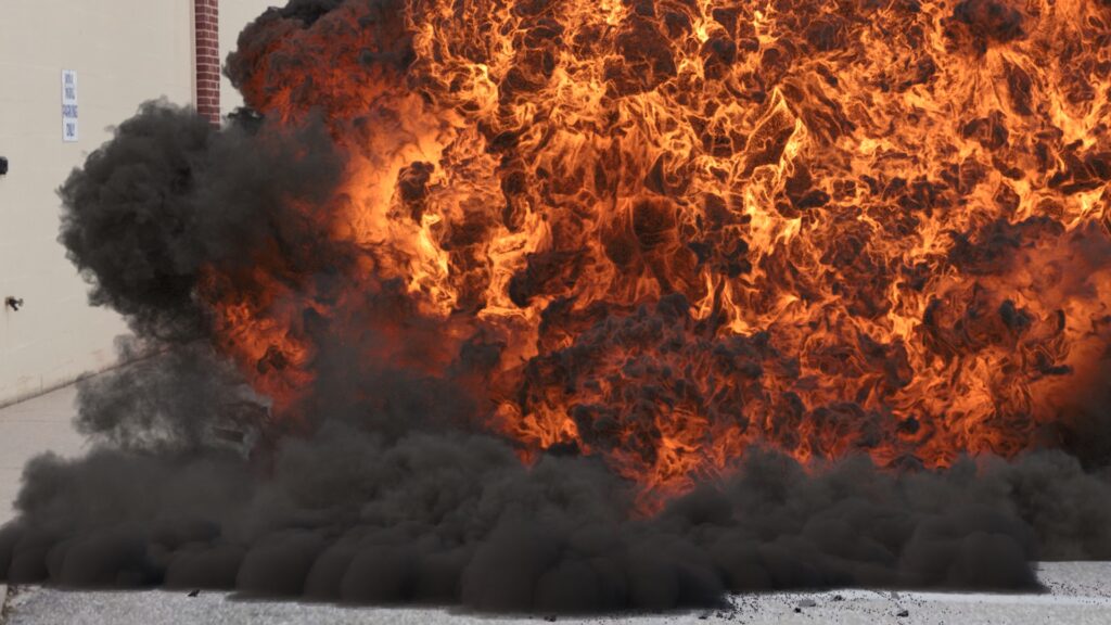 Screenshot Word and Deed special effects car bomb